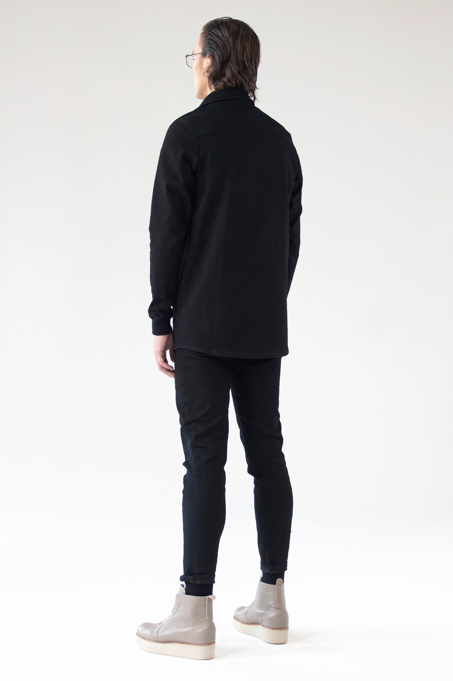 Unisex džinsu krekls SEEKER - melns