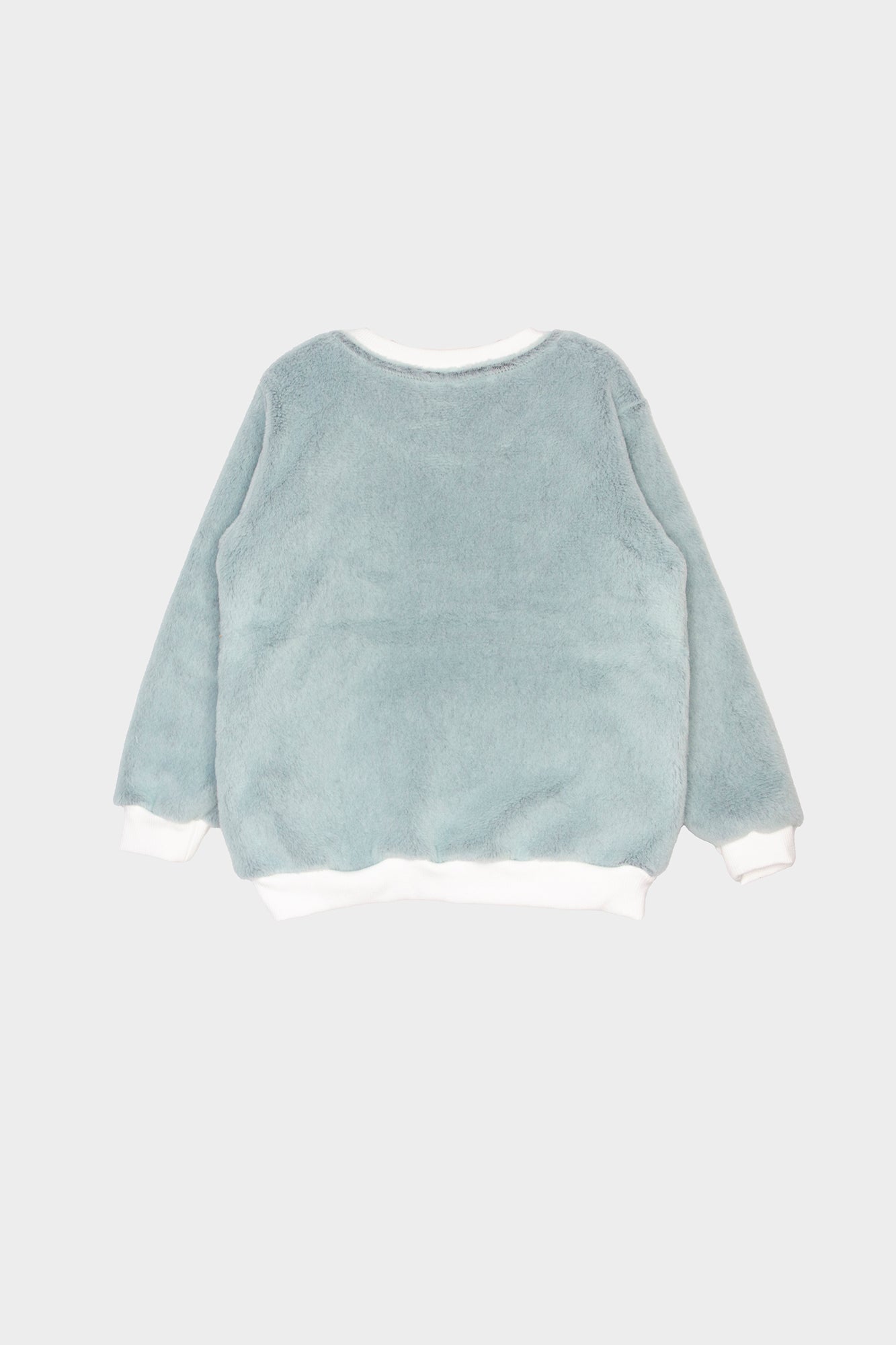 Kid’s sweater One Wolf turquoise