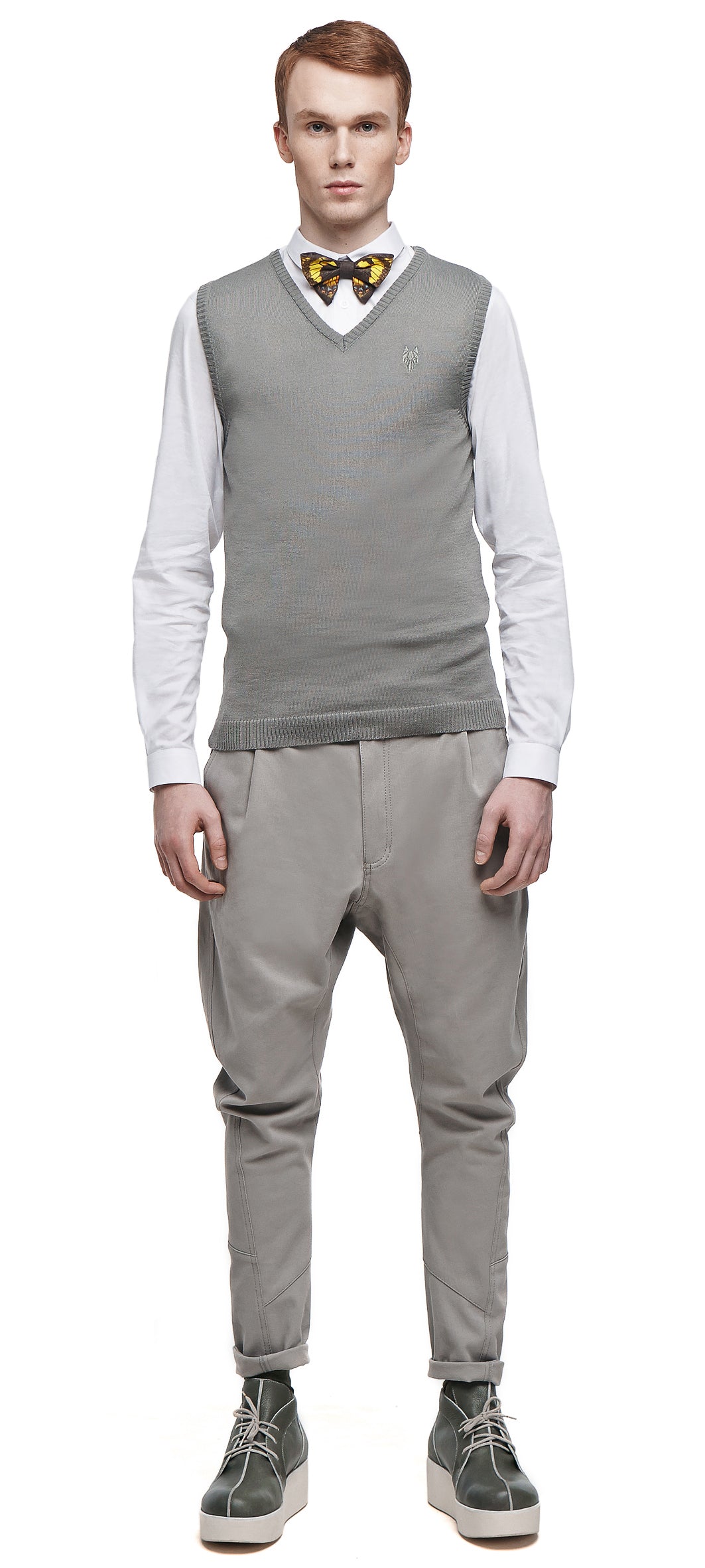 LEMAIRE Knitted Waistcoat - One Wolf