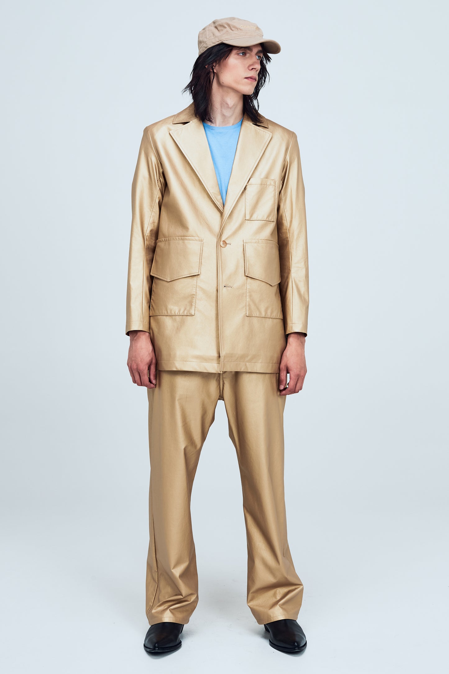 One Wolf cepure, bēša