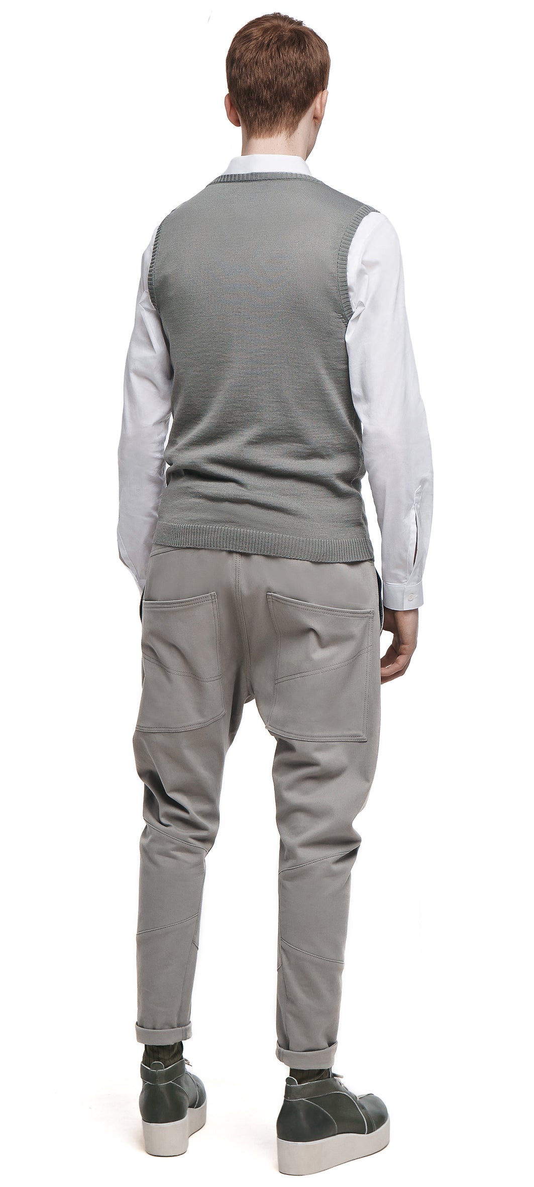 LEMAIRE Knitted Waistcoat - One Wolf