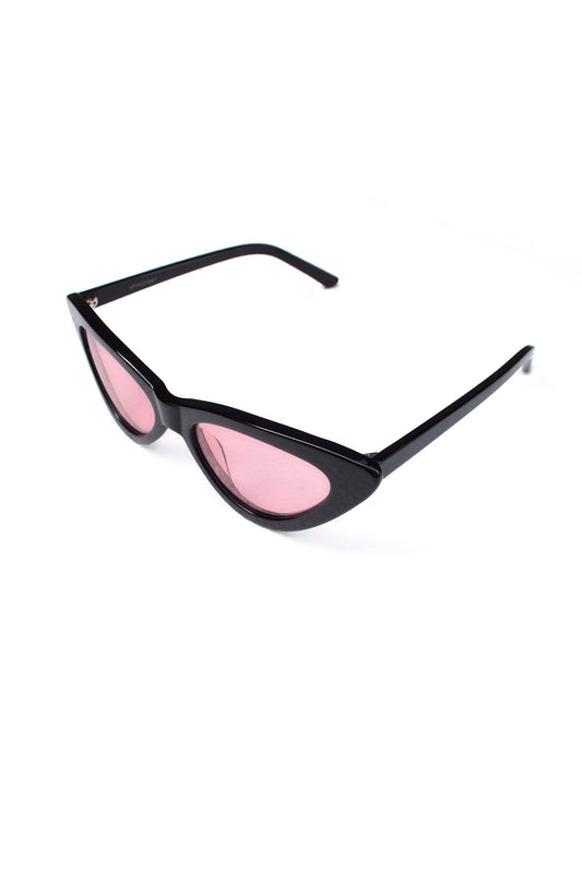 One Wolf Sunglasses BLACK AND PINK