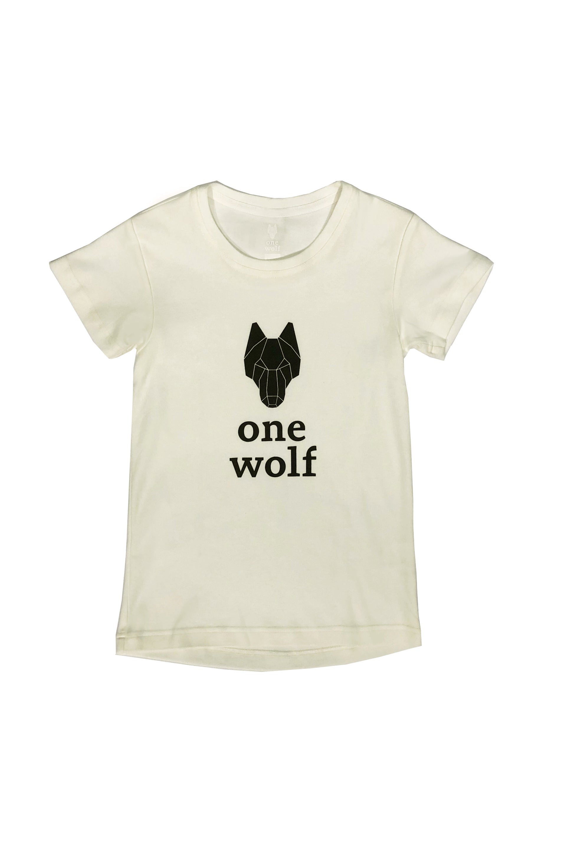 KIDS OW LOGO T-shirt off-white/black logo - One Wolf