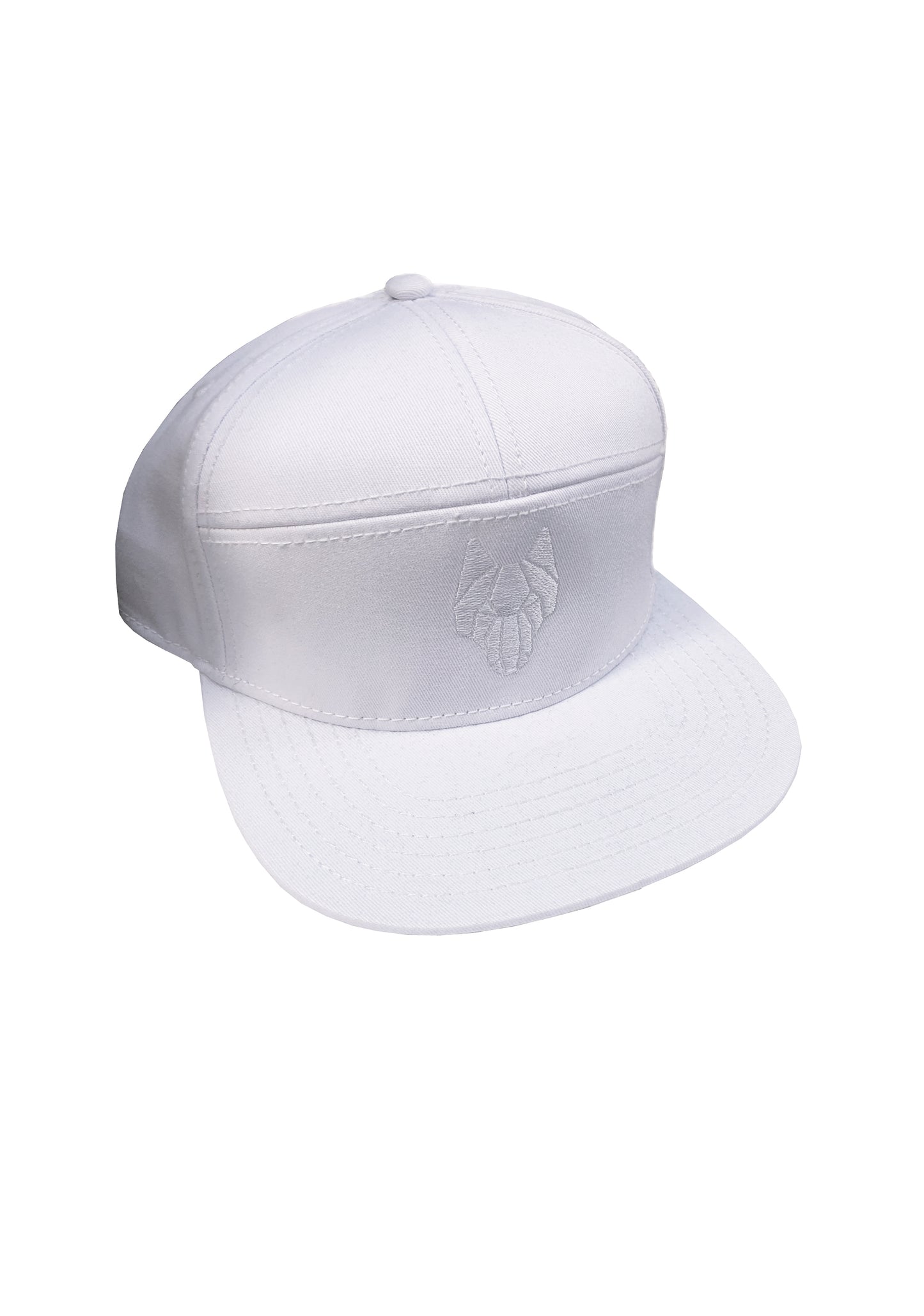 ONE WOLF BASEBALL cap white - One Wolf