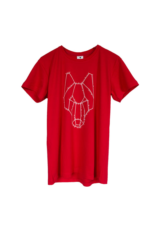 Unisex T-shirt CONTROL Red