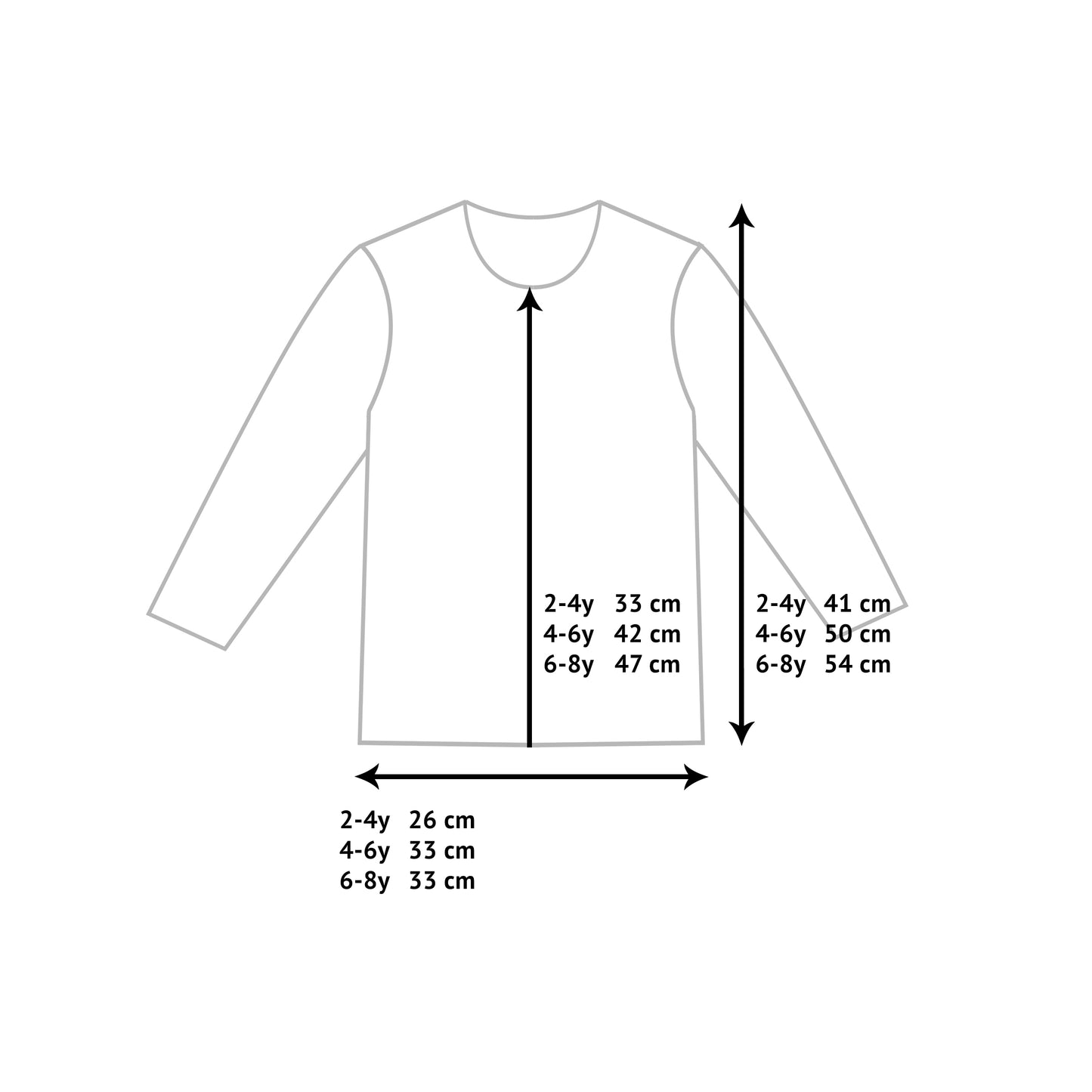 KIDS long sleeves T-Shirt CARE OF ME off-white