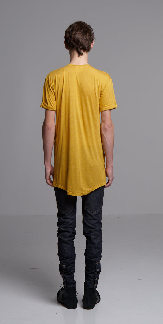 Yellow leaf T-Shirt - One Wolf