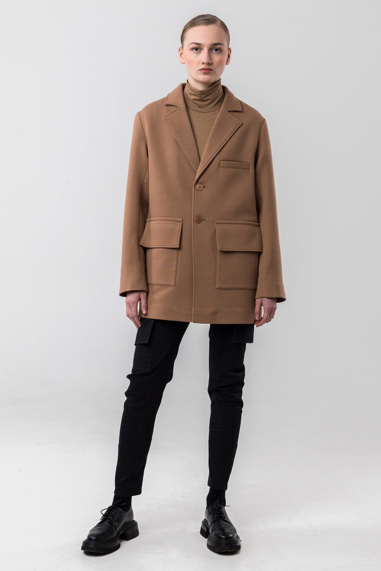 UNIFORM jacket camel