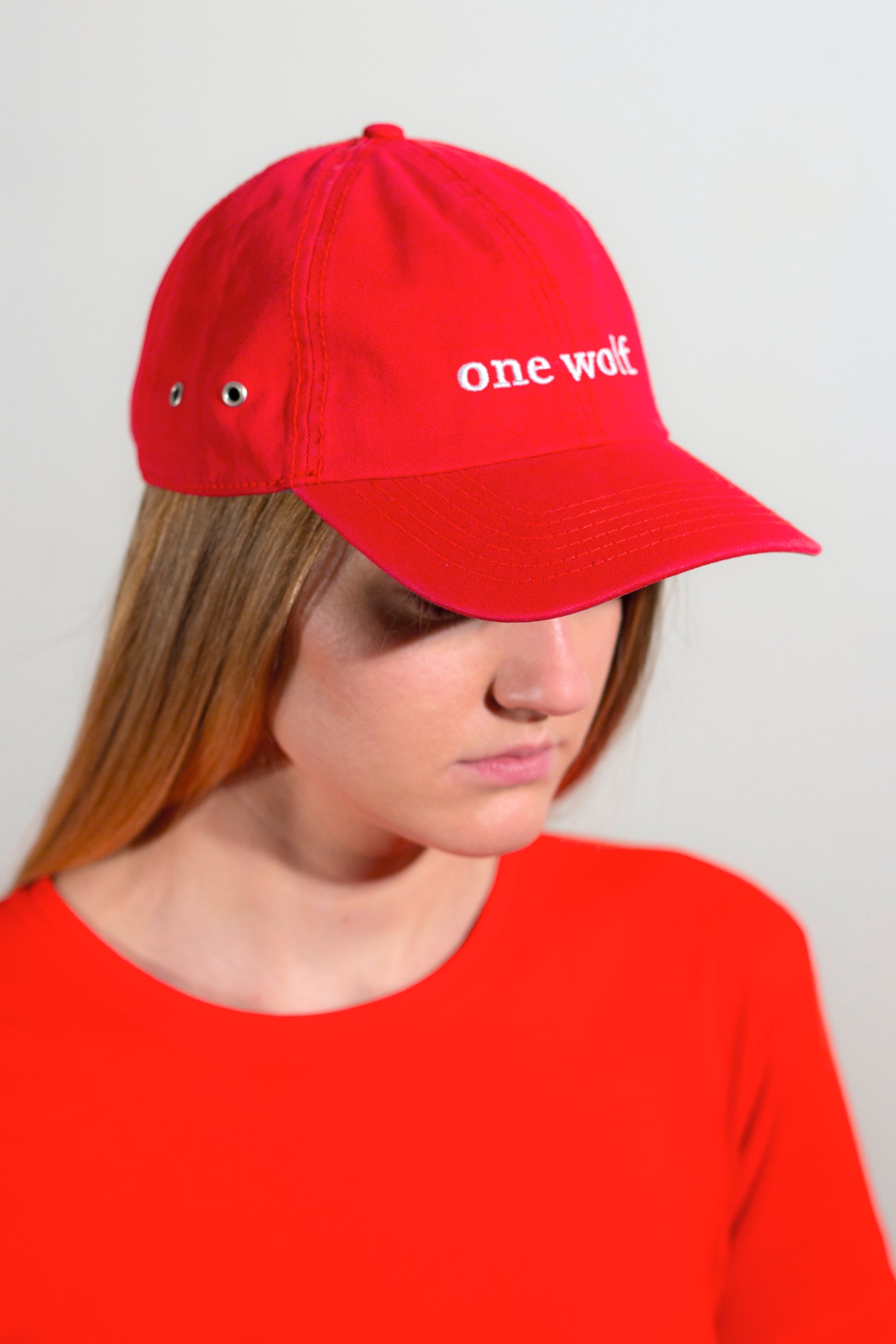 OUTSIDER Cap red - One Wolf